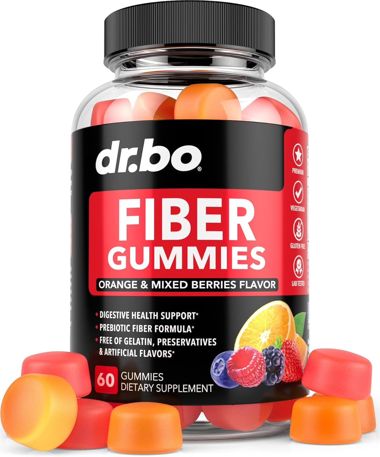 Suplemento de fibra prebiótica de salud intestinal