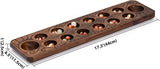 Juego de Mancala Yellow Mountain Imports con tablero de madera 17.3