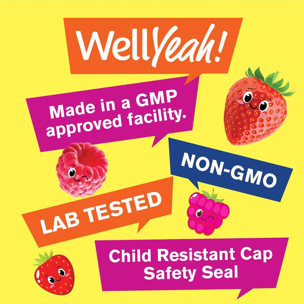 Suplementos de fibra prebiótica para niños WellYeah