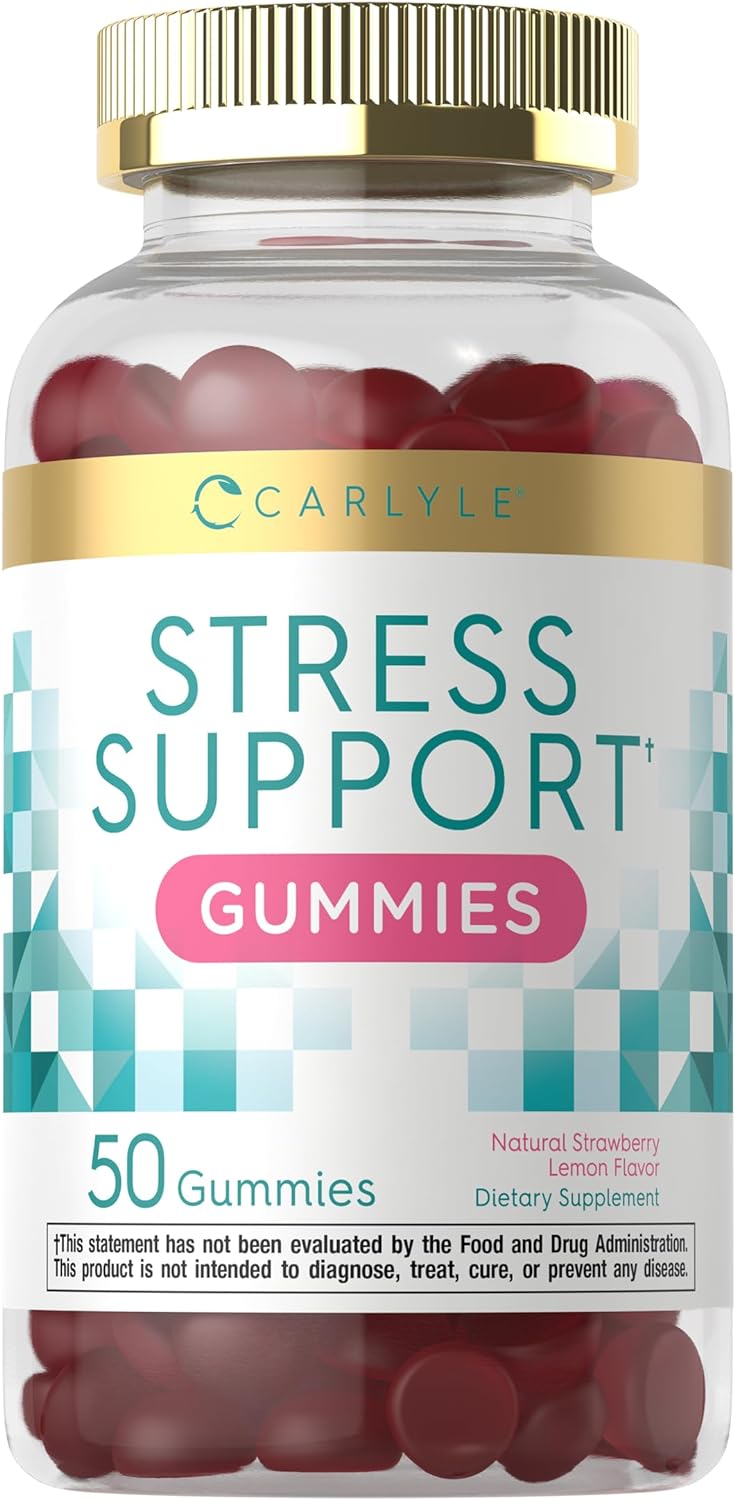 Suplemento Carlyle Gomitas de apoyo al estrés  50 unidades
