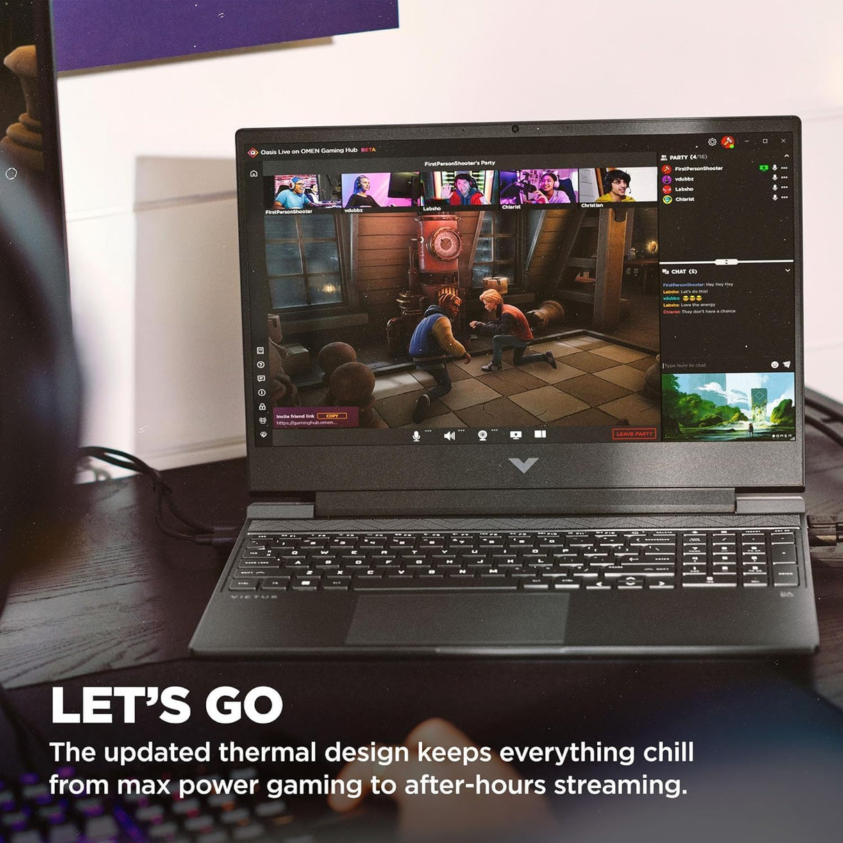 Laptop Gaming HP Victus 15.6 i5-12450H, 16GB, RTX 3050