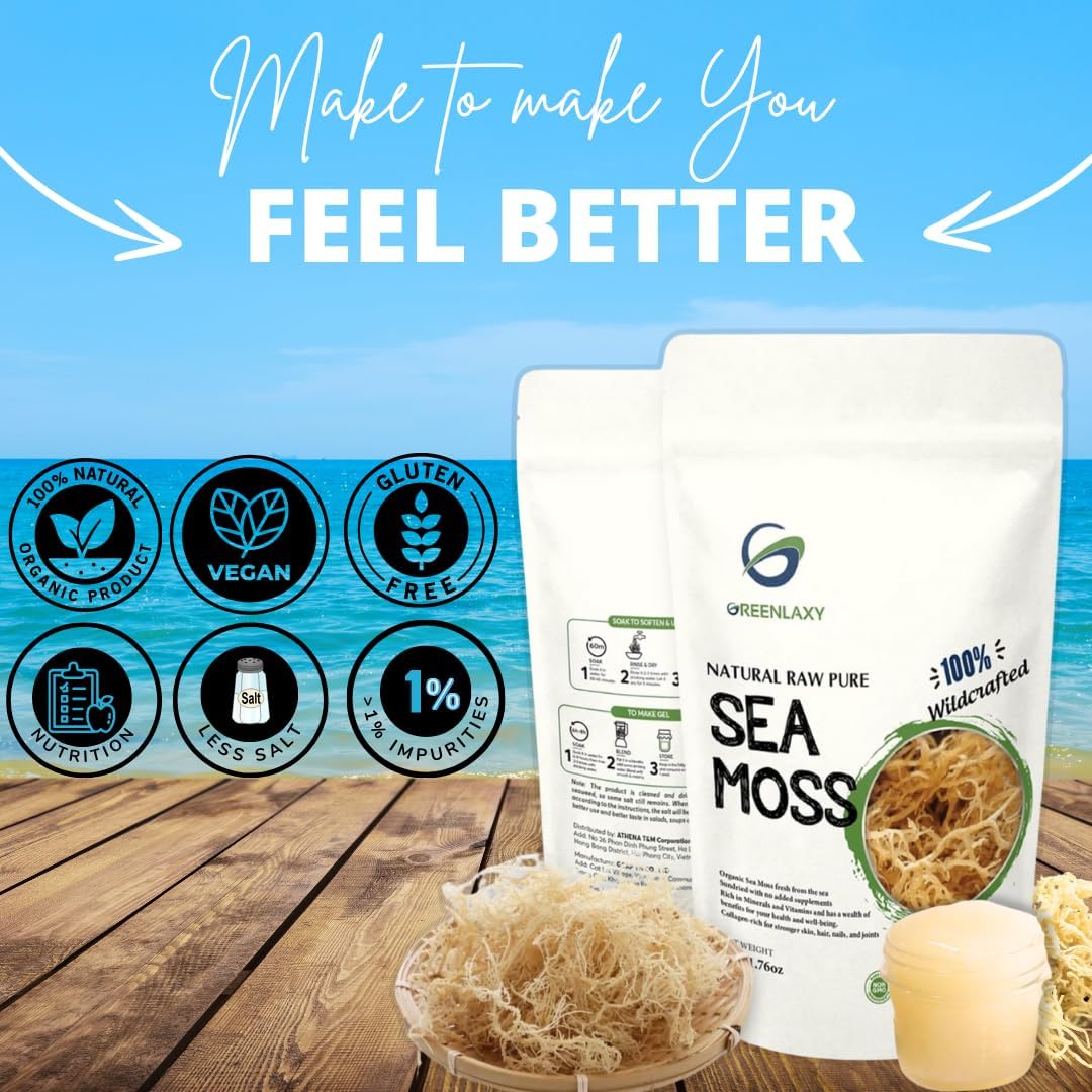Moss de Mar Orgánico Natural Sin GMO 50g