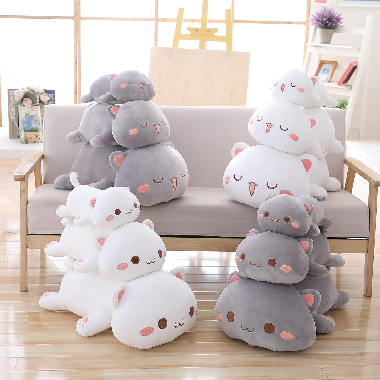 Peluche de gatito lindo suave