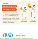 Fluid Performance Bebida Deportiva Sin Azúcar con Electrolitos 30 Servs