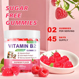 Gominolas de B2 Riboflavina 400mg con Magnesio, 90u