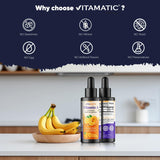 Vitamatic Vitamin A Líquido Sin Azúcar 10,000 IU 2 oz