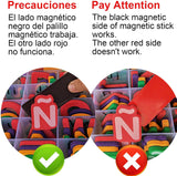 Letras y Números Magnéticos para Niños, Educativos, ES1