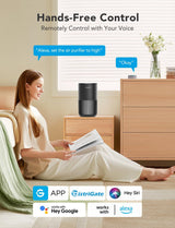 Purificador de Aire GoveeLife HEPA, Control Smart, Mini