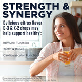 KAL D3 K2 Drops Liquid Vitamina D3 K2 125/500 mcg