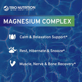 Trio Nutrition Magnesio Complejo 90 Días Calm Relajación