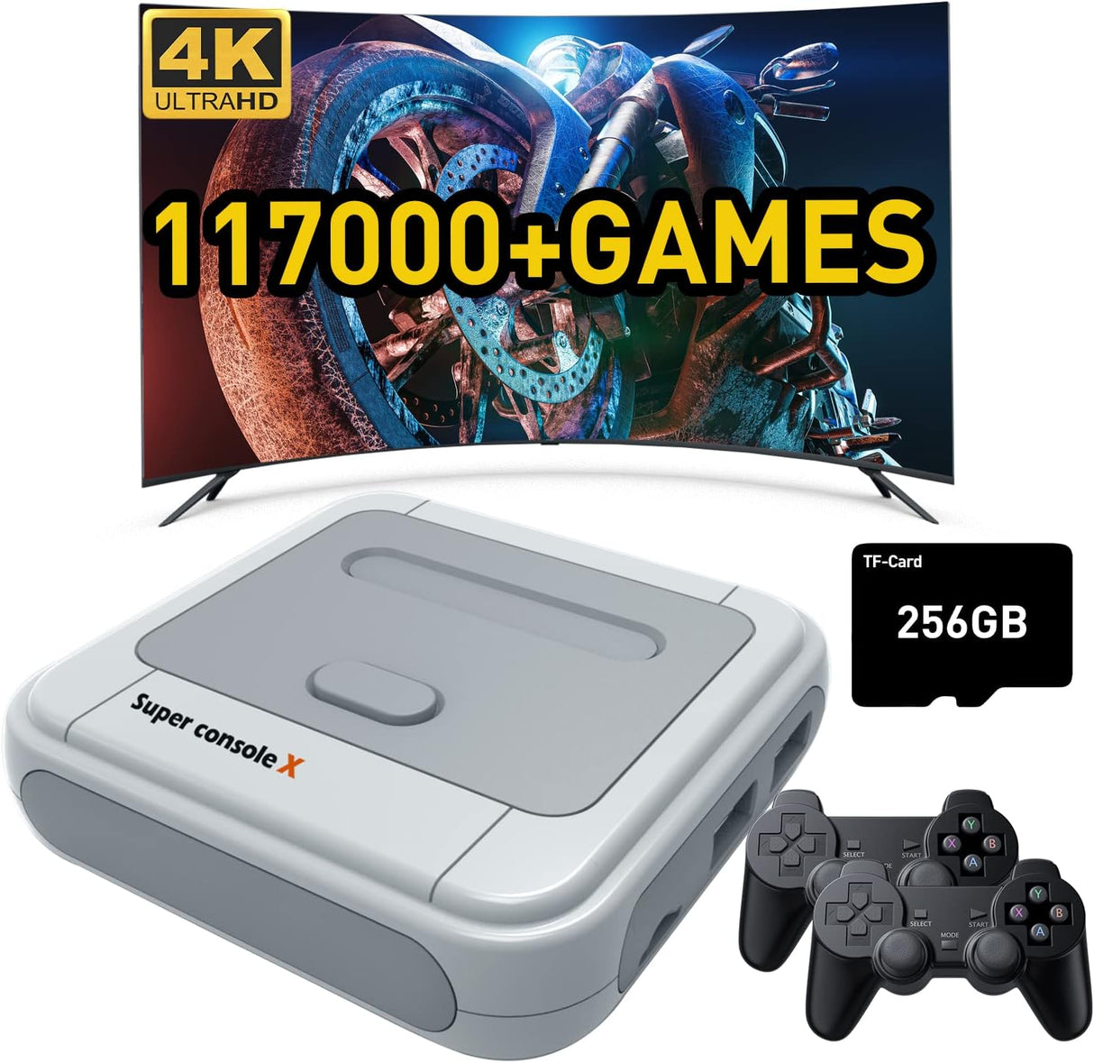 Consola de videojuegos retro integrada con 117,000 juegos