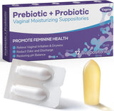 Supositorios probióticos vaginales prebióticos infundidos