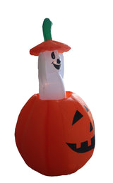 Calabaza de Halloween inflable.