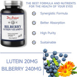 Suplemento Eye Vitaminas Luteína  240 mg Vitamina A 1500iu