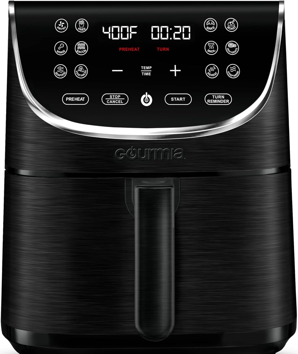 Freidora de Aire Gourmia 7 Qt, 12 Presets, GAF716