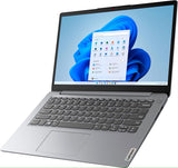Laptop con luz fina pantalla HD 4 GB de RAM 64 GB eMMC WiFi