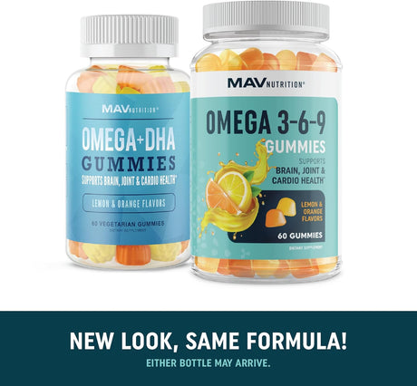 Suplementos Omega + DHA gomitas