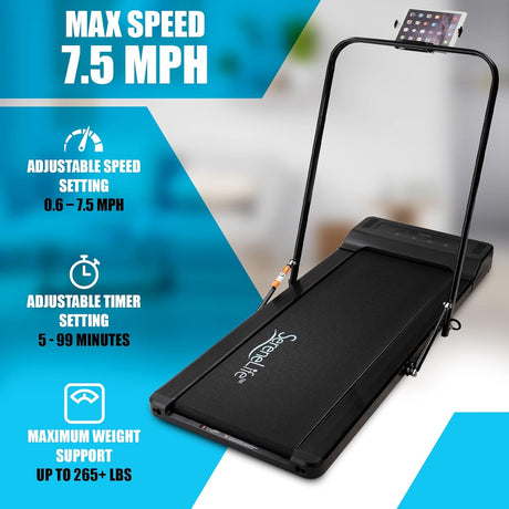 Caminadoras plegable con pantalla LCD SERENELIFE ‎SLFTRD80