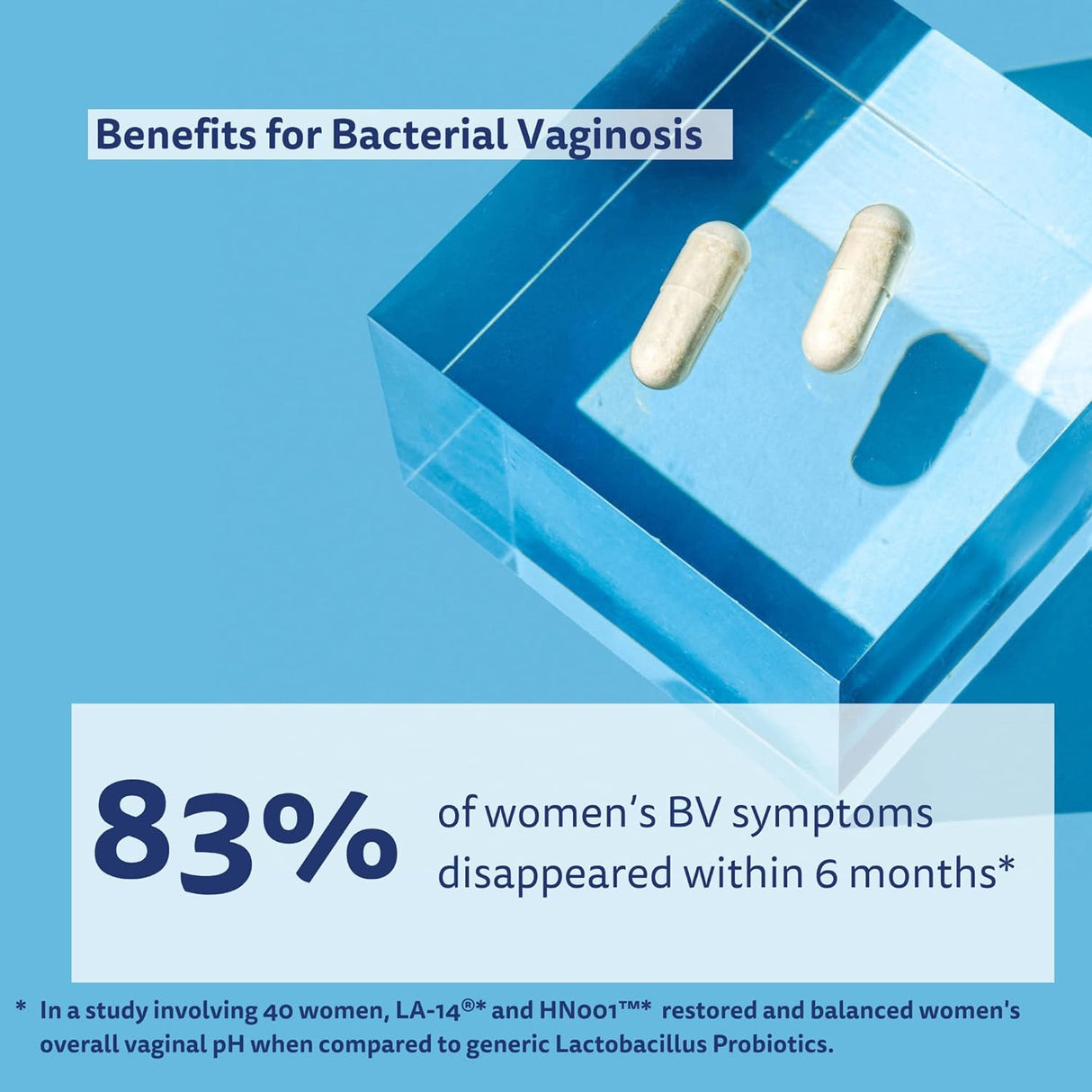 Suplementos Probióticos vaginales formulados para mujer