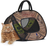 Transportín para gatos SportPet Designs, plegable y portátil