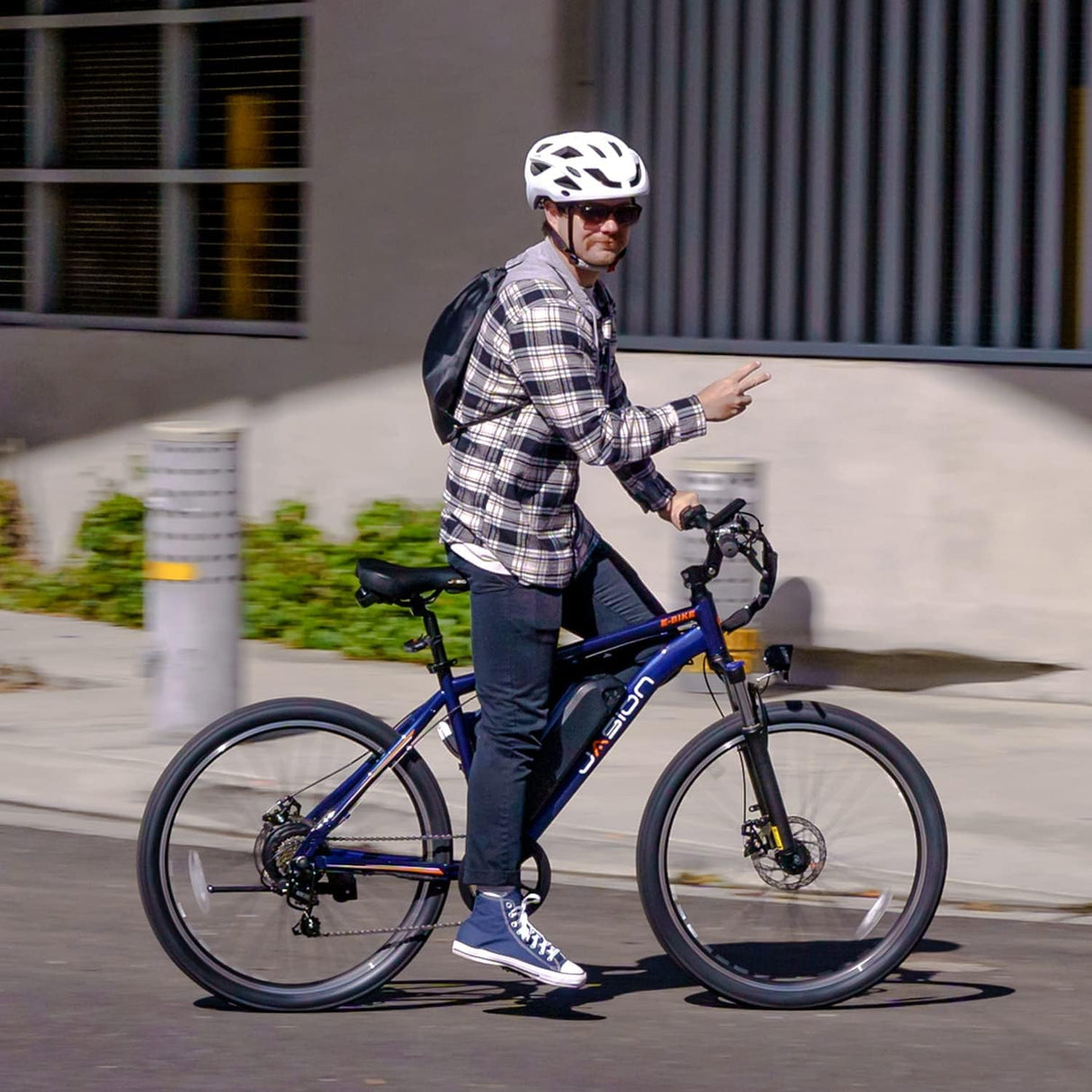 Bicicleta eléctrica Jasion EB5, 500W, 40 millas, 7 velocidades
