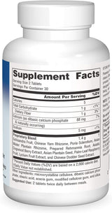 Planetary Herbals Complejo suprarrenal Schisandra 710mg 60u