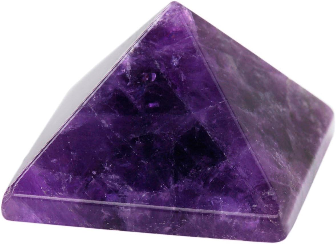 rockcloud Figura de pirámide de piedra metafísica sanadora
