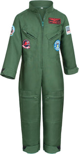 Disfraz Piloto de Combate Kids - Traje Aviador con Accesorios