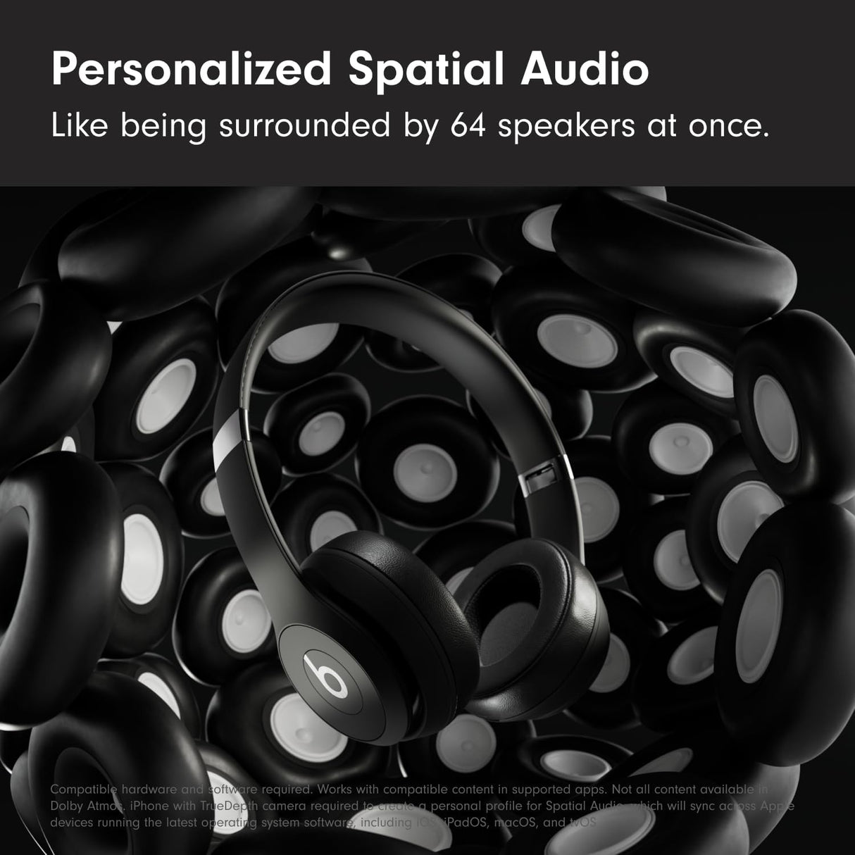 Auriculares On-Ear Beats Solo 4 - Inalámbricos, 50 hrs de batería