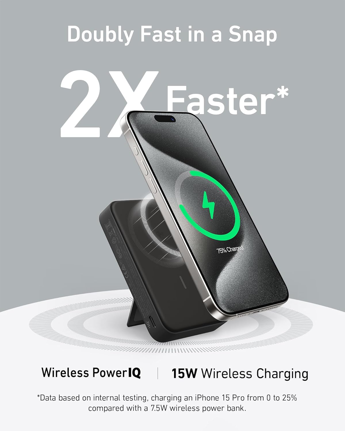 Cargador portátil ultra rápido inteligente plegable