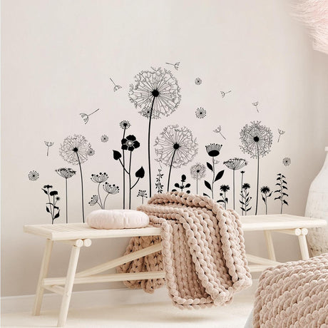 Pegatinas de Pared Diente de León, Supzone, Autoadhesivas, Creativas