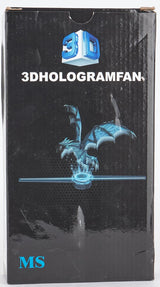 Ventilador Holográfico 3D Missyou, 16.5 Proyector 700 Videos