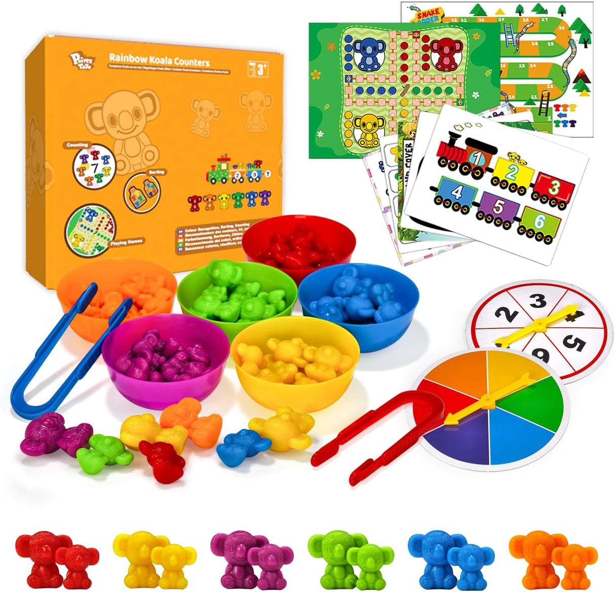 Contadores de Koala, Juguetes Educativos, Juego de Matemáticas