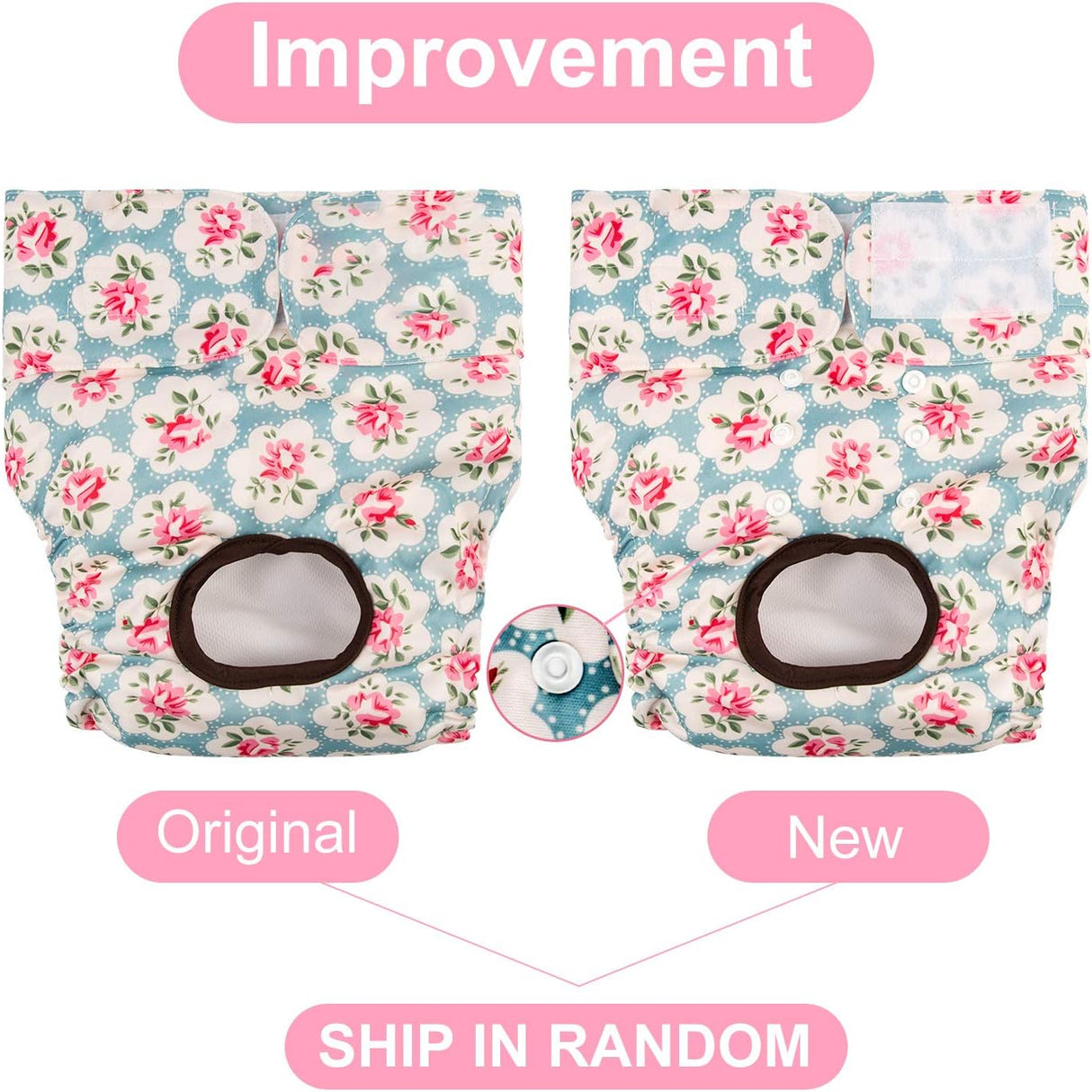 CuteBone - Pañales para perras  talla M, D14M