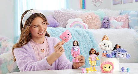 Muñeca Chelsea Revelación Cutie con Accesorios y Sorpresas