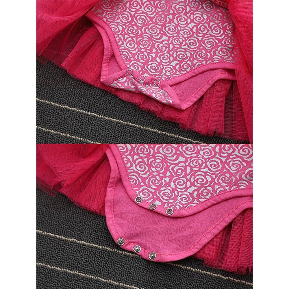 disfraz para bebé con diseño de princesa rosado 0 - 3 meses