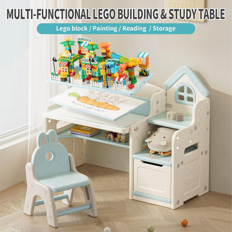 Mesa de actividades para niños ajustable en altura UNICOO