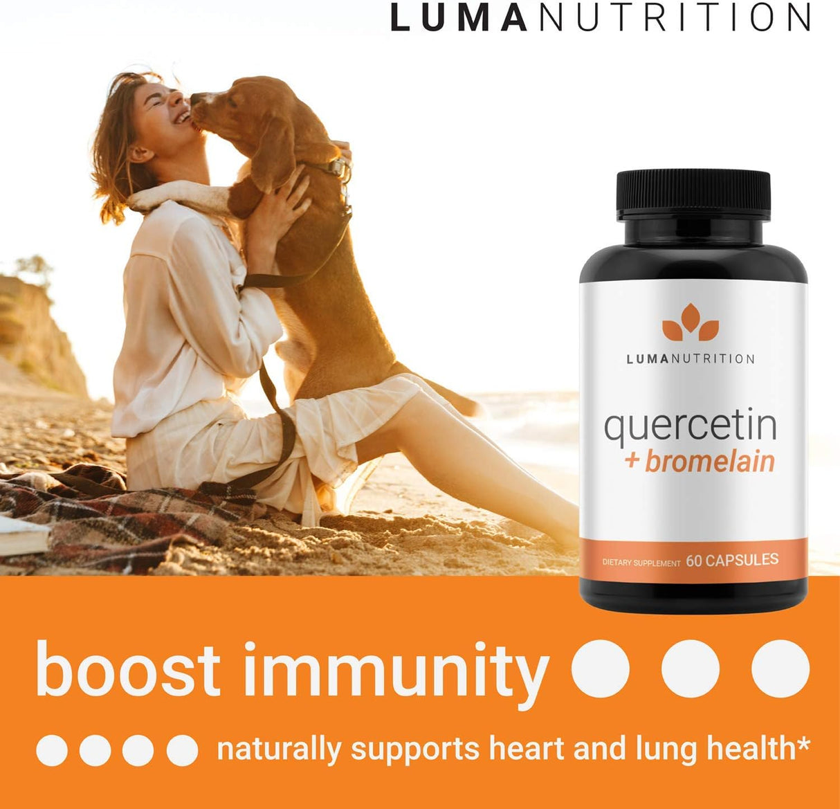 Suplementos Alimenticios  Quercetina con bromelina