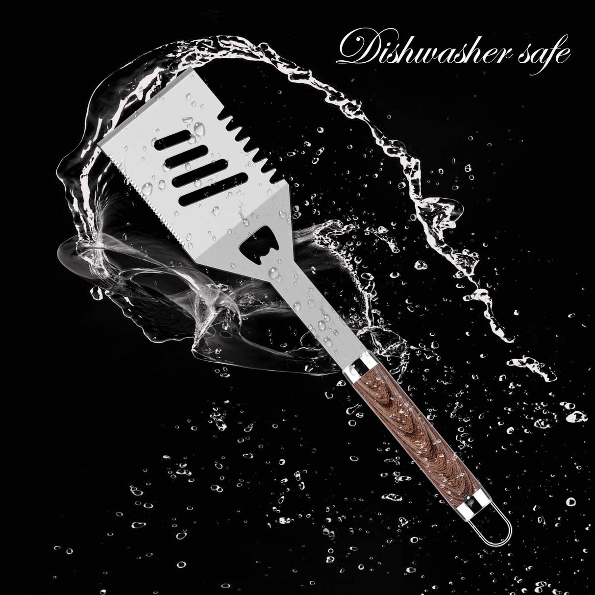 Set de Utensilios para Barbacoa ROMANTICIST 30pcs, Acero Inoxidable