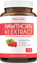Suplemento Hawthorn Berry de digestión y salud cardíaca