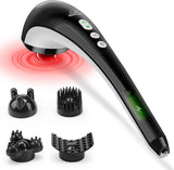 Masajeador de mano Snailax - Percusiones, Calor, Recargable