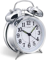 Reloj despertador de campana doble para dormilones modelo 4