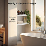 Estantes Flotantes AMADA HOMEFURNISHING 15x7 Pulgadas, Set 2