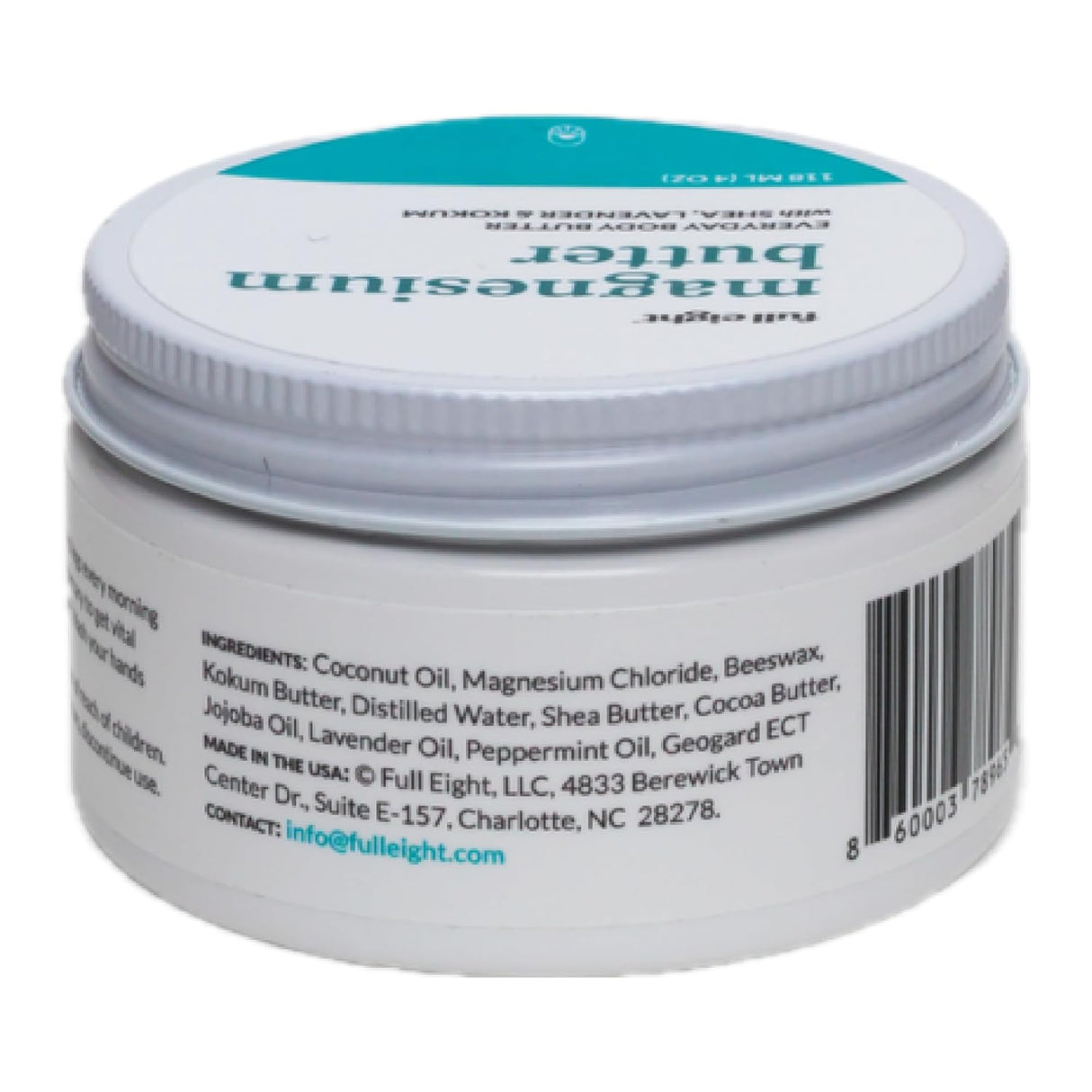 Mantequilla Corporal Orgánica de Magnesio - Hidratante y Calmante