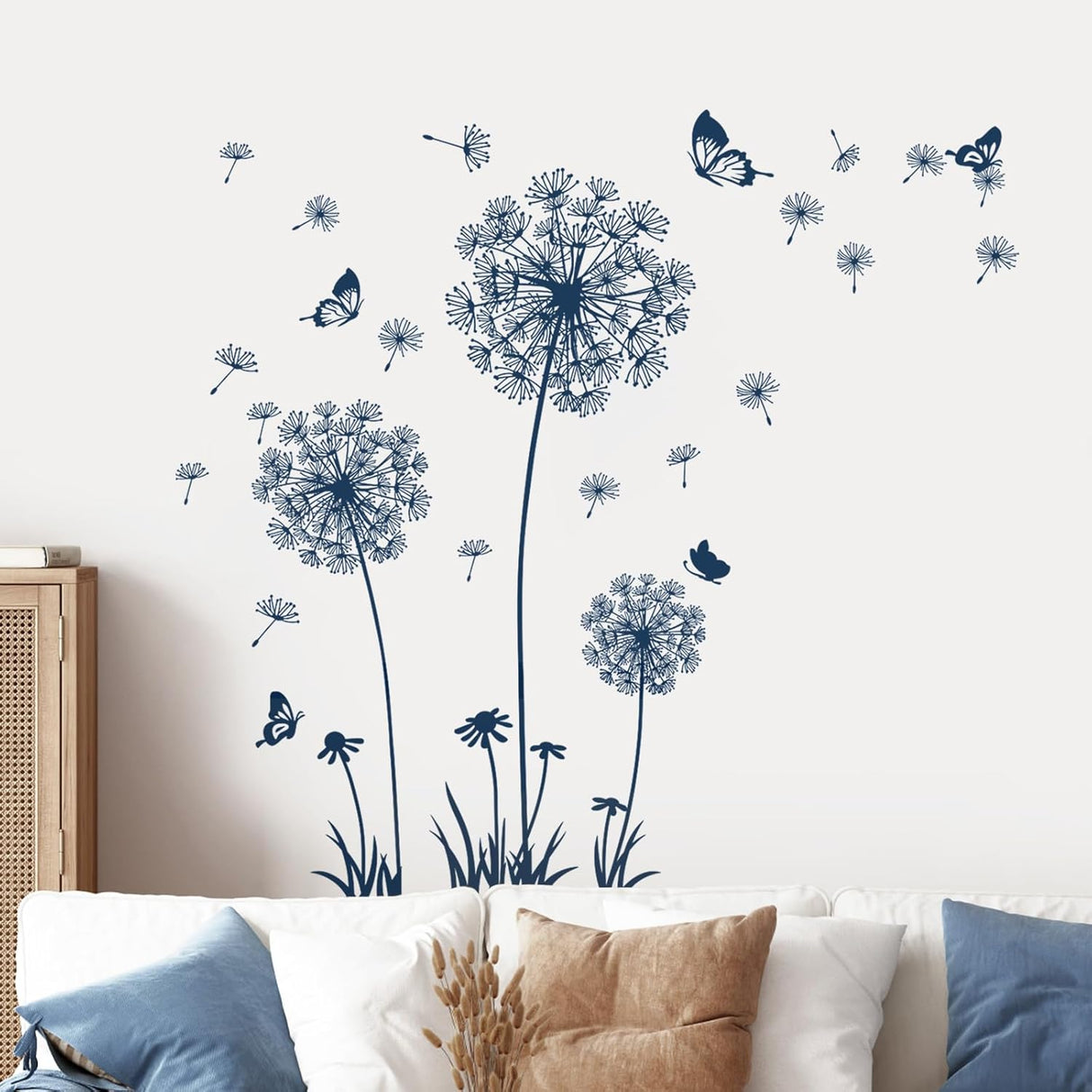 Stickers de Pared Flores y Mariposas - Supzone - Decoración