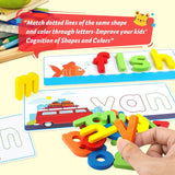 Juegos Educativos KMUYSL - 80 Piezas de Aprendizaje CVC
