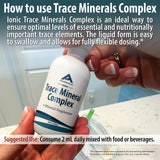 Complejo de Minerales Traza | Espectro Completo | Gotas Líquidas para Agua | Hidratación Electrolytes 2 oz