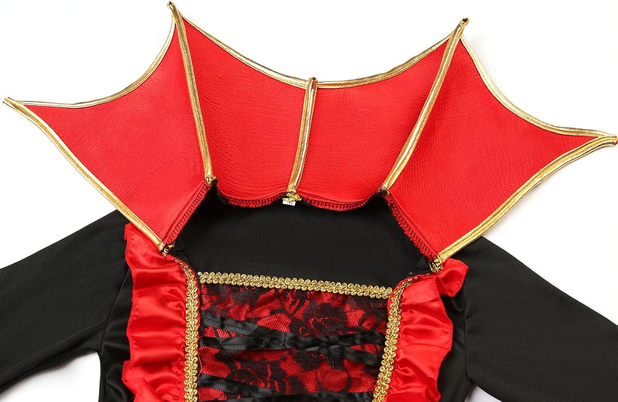 Disfraz de Vampiro para Niñas, Marca: Gothic, Modelo: Fiesta Halloween