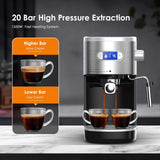 Máquina de café expreso de 20 bares CM8054 COWSAR