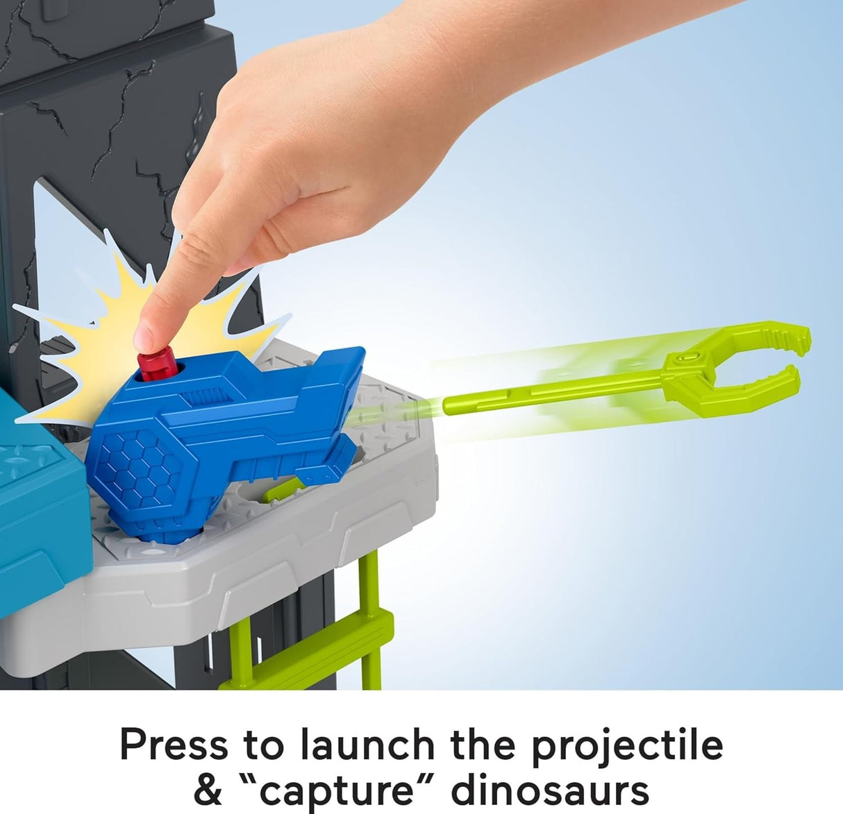 Juguete Dino Imaginext Jurassic World con luces y sonidos